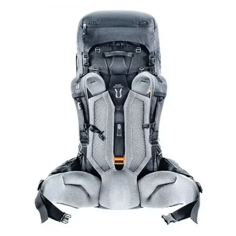 Mochila DEUTER Aircontact Pro 75+10 — capacidade 75+10 l, preta, durável e repelente à água