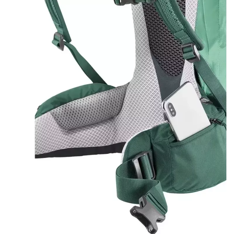 Mochila DEUTER Futura PRO 34 SL mochila de caminhada mulher, 34 L, material reciclado, verde