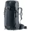 Mochila DEUTER Trail PRO 34 SL — mochila de trekking mulher 34 L, leve, robusta, preta