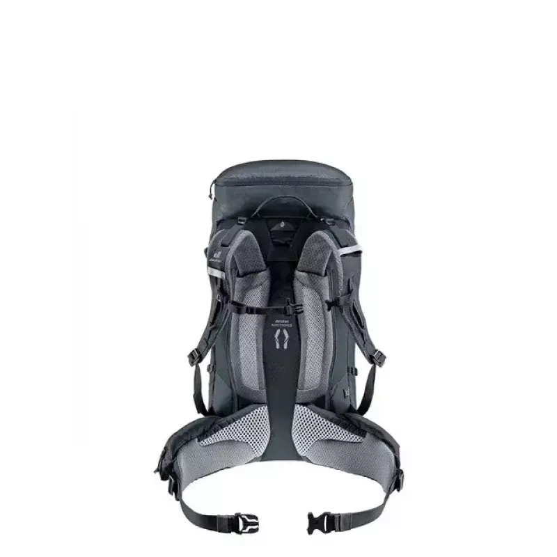 Mochila DEUTER Trail PRO 34 SL — mochila de trekking mulher 34 L, leve, robusta, preta