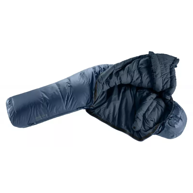 Saco-cama DEUTER Astro 500 EL -2 °C / 28 °F, múmia para adulto, 2200×800×520 mm, Ripstop azul