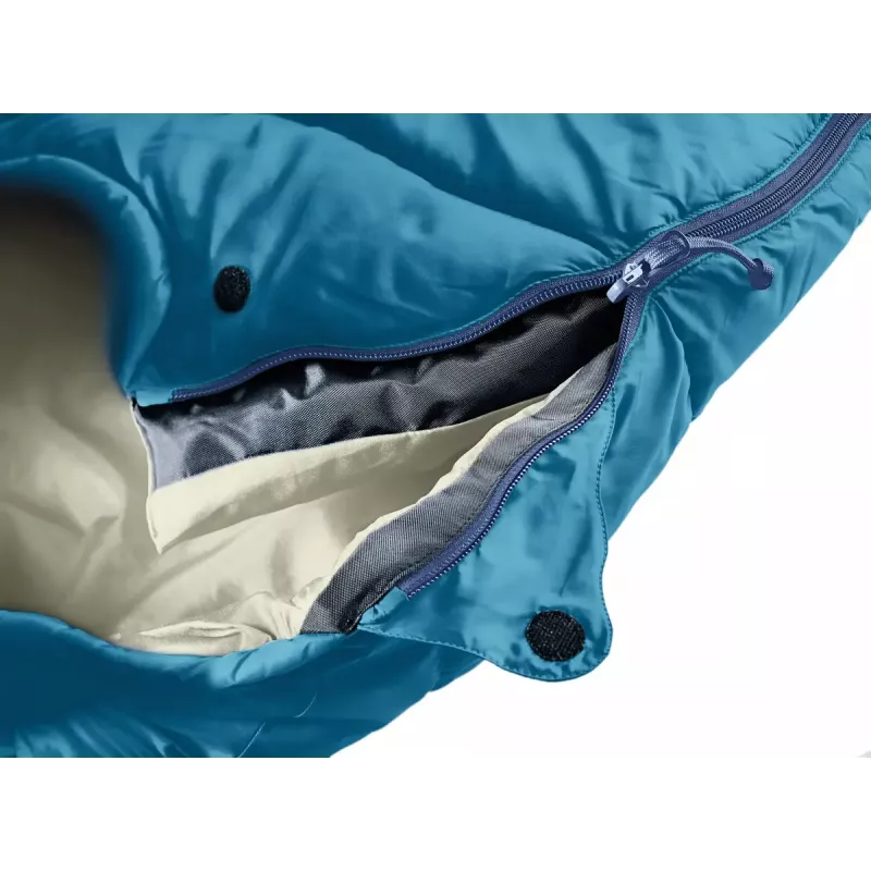 Saco-cama DEUTER Little Star criança tipo múmia 570×410×1450 mm azul-claro