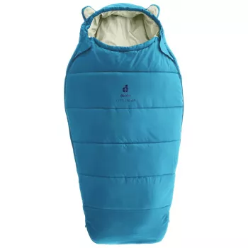 Saco-cama DEUTER Little Star criança tipo múmia 570×410×1450 mm azul-claro