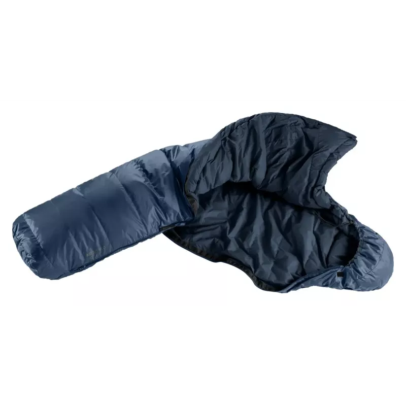 Saco-cama tipo múmia DEUTER Astro 300 +2 °C / 36 °F Ripstop azul, largura 760 mm, profundidade 490 mm