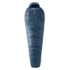 Saco-cama tipo múmia DEUTER Astro 300 EL +2 °C/36 °F — altura máxima do utilizador 200 cm, largura 790 mm, profundidade 520 mm, Ripstop azul