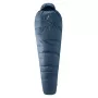 Saco-cama tipo múmia DEUTER Astro 300 EL +2 °C/36 °F — altura máxima do utilizador 200 cm, largura 790 mm, profundidade 520 mm, Ripstop azul