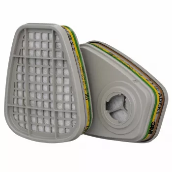 3M 6059 ABEK1R Filtro de gases e vapores, embalagem de 2