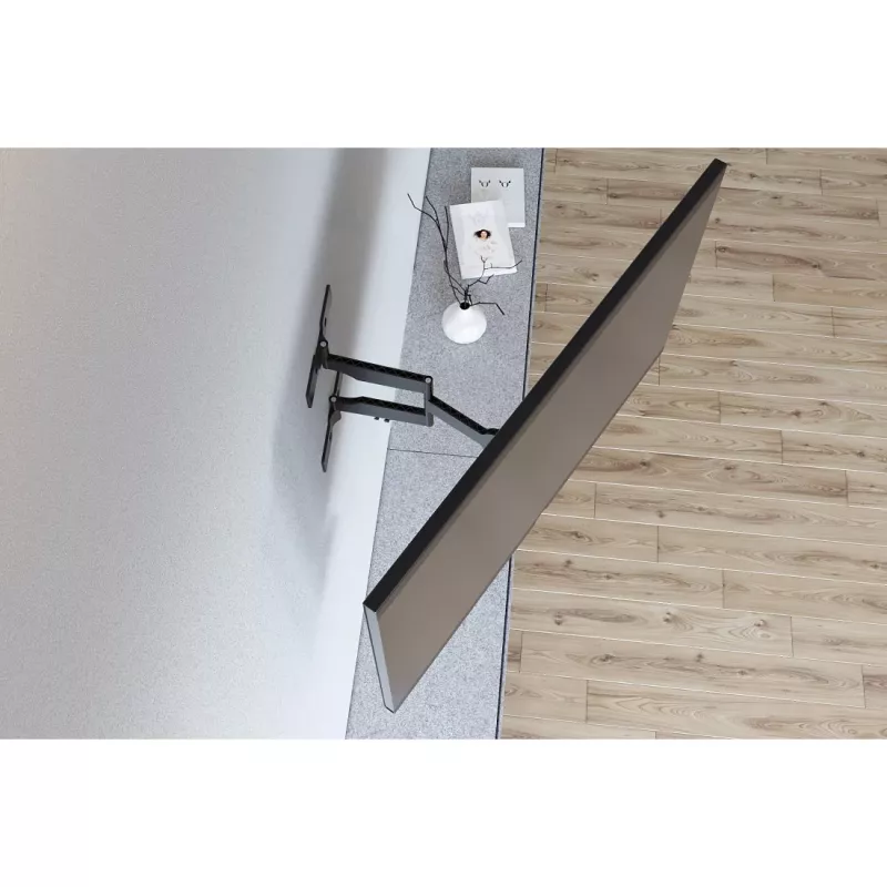 Suporte de parede Hama Ultraslim preto