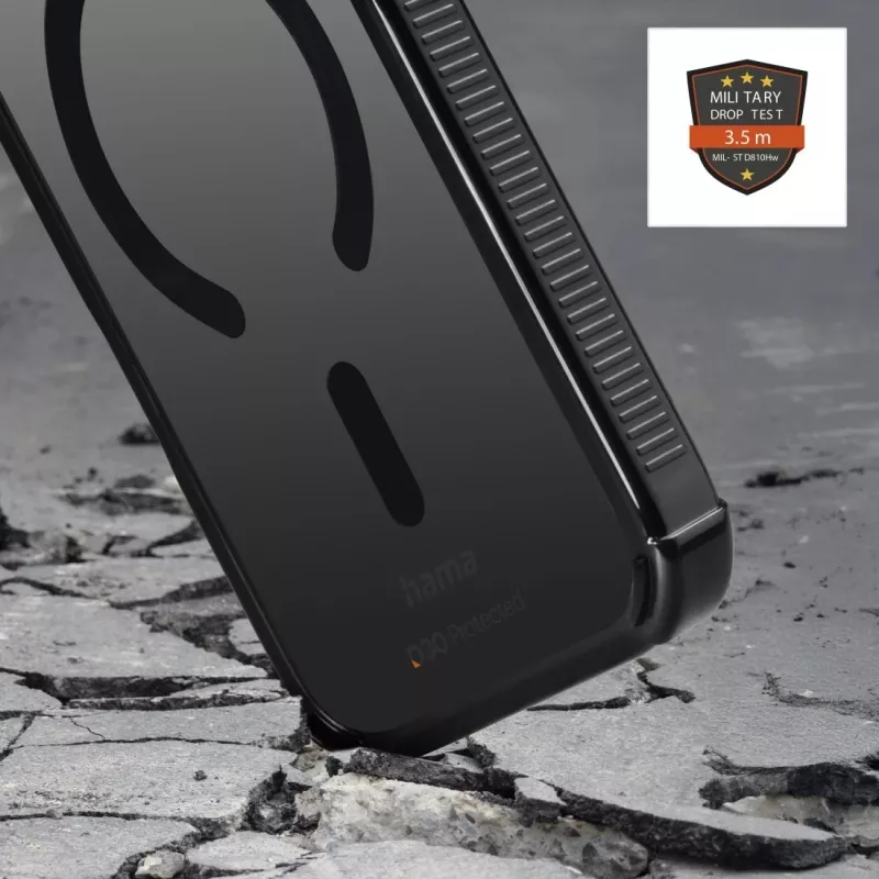 Hama Extreme Protect capa para telemóvel 16 cm (6,3 polegadas) capa preta