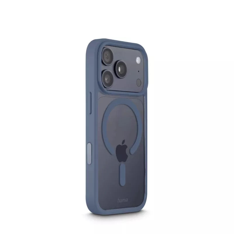 Hama Frame Protect capa para telemóvel 16 cm (6,3 polegadas) capa transparente, azul