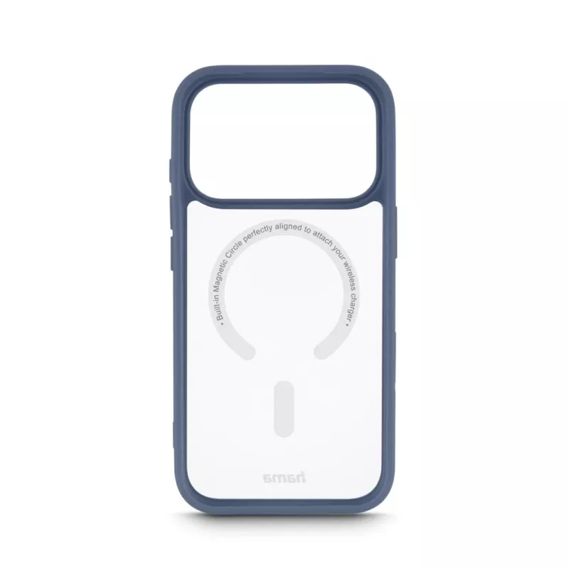 Hama Frame Protect capa para telemóvel 17,5 cm (6,9 polegadas) capa transparente, azul