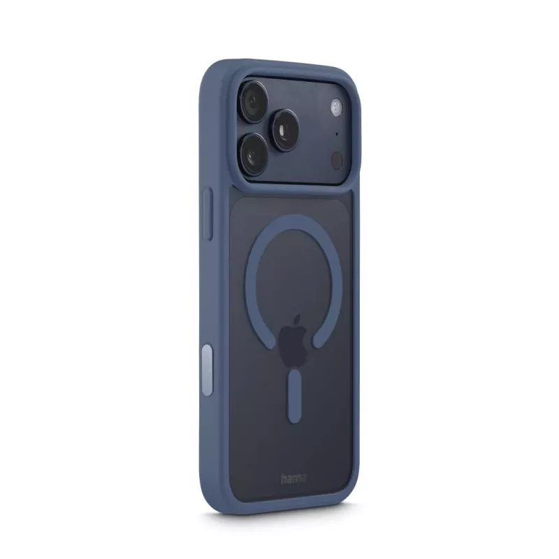 Hama Frame Protect capa para telemóvel 17,5 cm (6,9 polegadas) capa transparente, azul