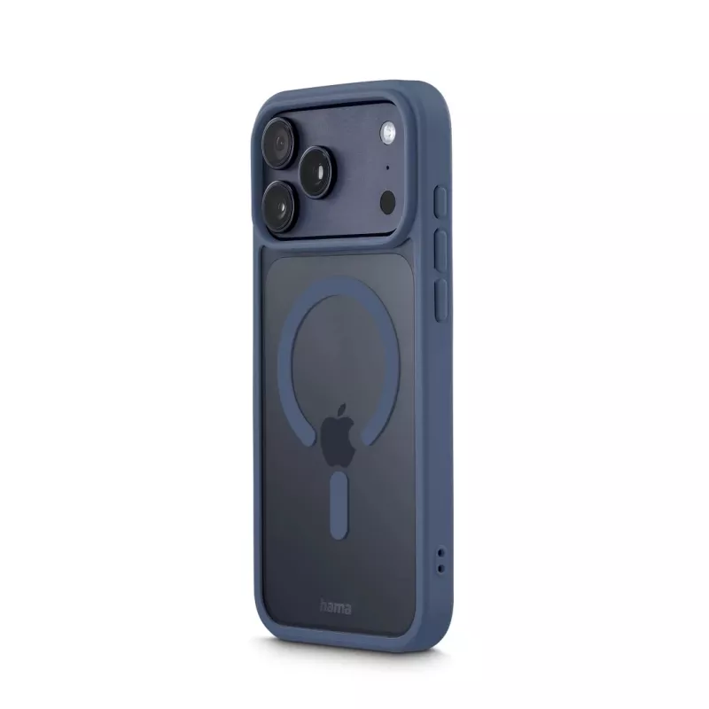 Hama Frame Protect capa para telemóvel 17,5 cm (6,9 polegadas) capa transparente, azul