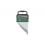 Bosch 1 600 A02 Z9E, 6,7,8,9,10,11,12,13,14,15,16,17,18,19,21 mm, aço inoxidável, aço cromo-vanádio, satinado, 15 peças