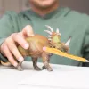 schleich Dinossauros Triceratops, 4 ano(s), Conquering the Earth, Dinossauros e Vulcão, Multicolor, Plástico, 1 unid.