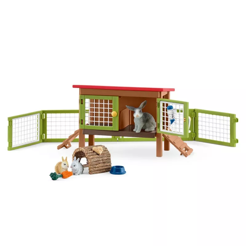 schleich FARM WORLD Coelheira, Quinta, Animais da Quinta / Brinquedo de Quinta, 3 ano(s), Multicolor, Plástico