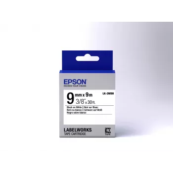 Epson cartucho de etiquetas Standard LK-3WBN Standard preto/branco 9 mm (9 m)