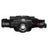 Lanterna de cabeça Led Lenser H15R Core — lanterna LED de cabeça, 2500 lm, bateria 21700, IP67, alcance de 250 m, 4 níveis de potência, alumínio, preto