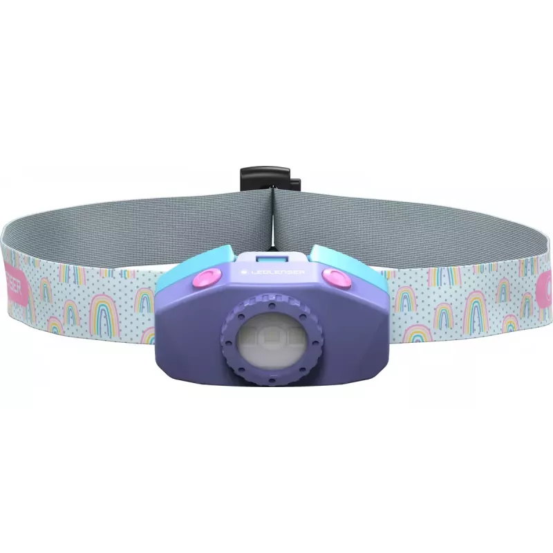 Lanterna de cabeça Ledlenser KIDLED2 violeta branco LED 5 lm