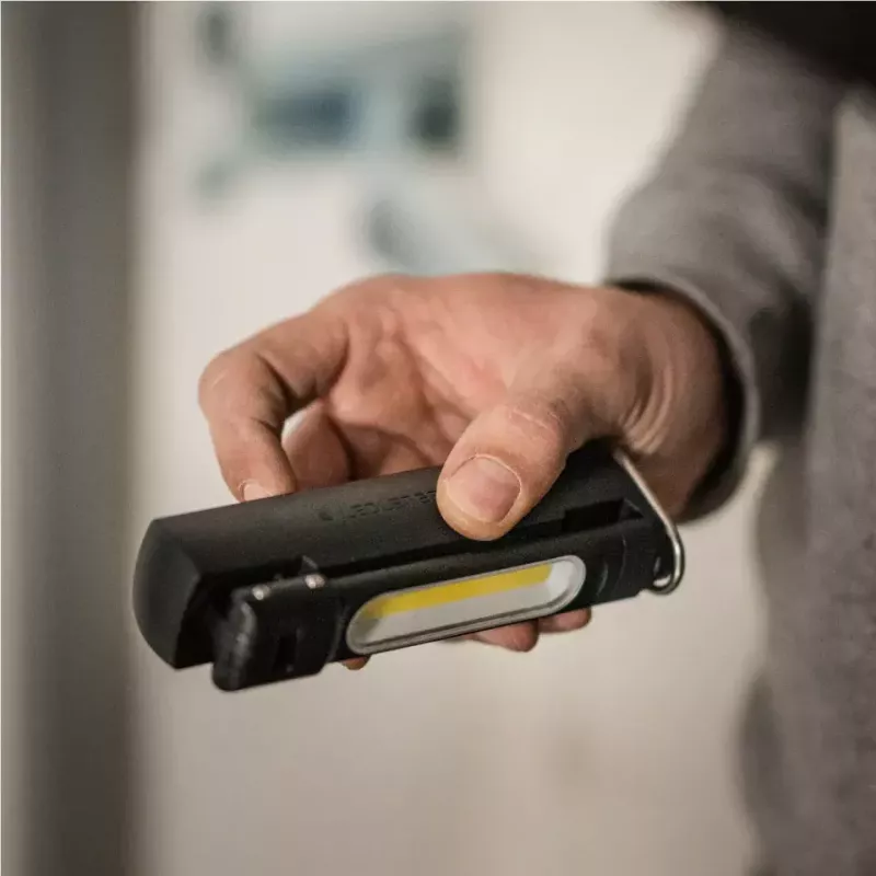 Lanterna de trabalho portátil Ledlenser 502736 12 W LED preto