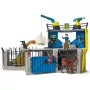 Conjunto de brincar com dinossauros Schleich grande estação de investigação de dinossauros