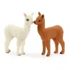 schleich WILD LIFE conjunto alpaca, floresta, animais selvagens / brinquedo de aventura, 3 ano(s), castanho, branco