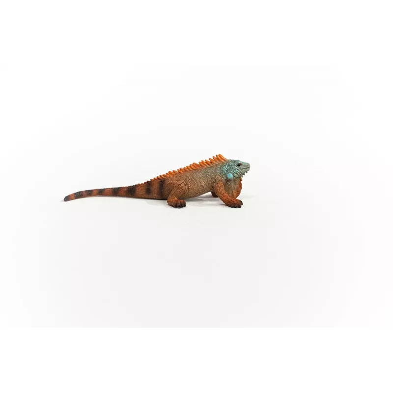 Schleich WILD LIFE iguana multicolor 14854 idade recomendada 3 anos