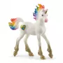 schleich BAYALA Rainbow Love potro de unicórnio multicolor 70727