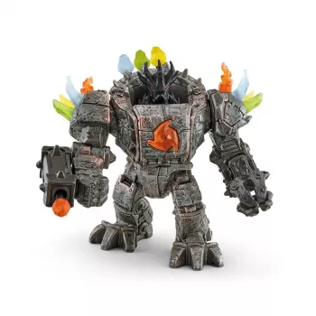 schleich ELDRADOR CREATURES robô mestre com mini criatura multicolor 42549