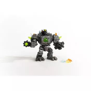 schleich ELDRADOR CREATURES robô mestre com mini criatura multicolor 42549