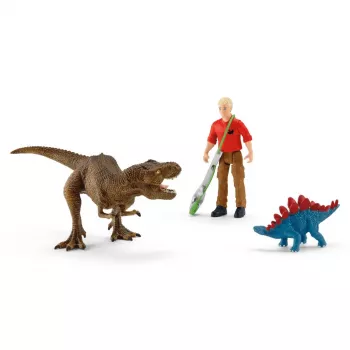 Brinquedo de dinossauro Schleich Tyrannosaurus Rex Attack
