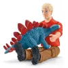 Brinquedo de dinossauro Schleich Tyrannosaurus Rex Attack