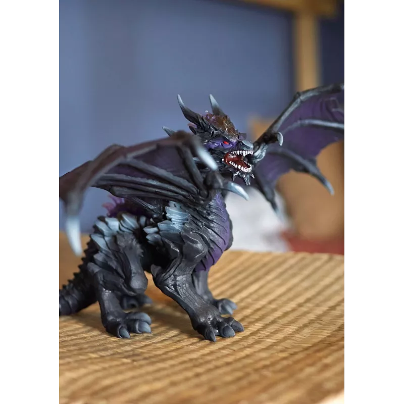 Brinquedo Schleich ELDRADOR CREATURES dragão das sombras preto roxo 70152