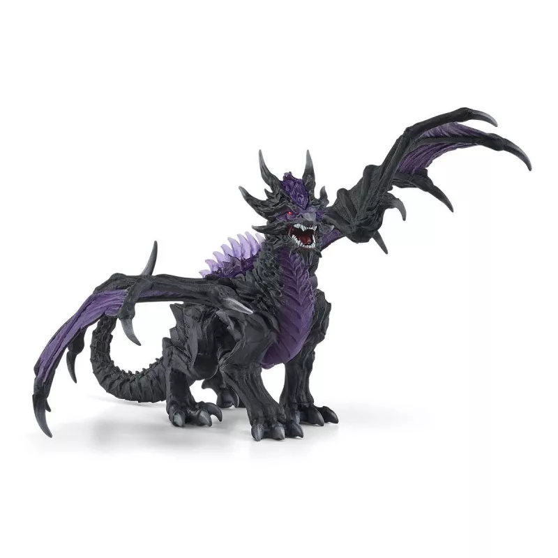 Brinquedo Schleich ELDRADOR CREATURES dragão das sombras preto roxo 70152