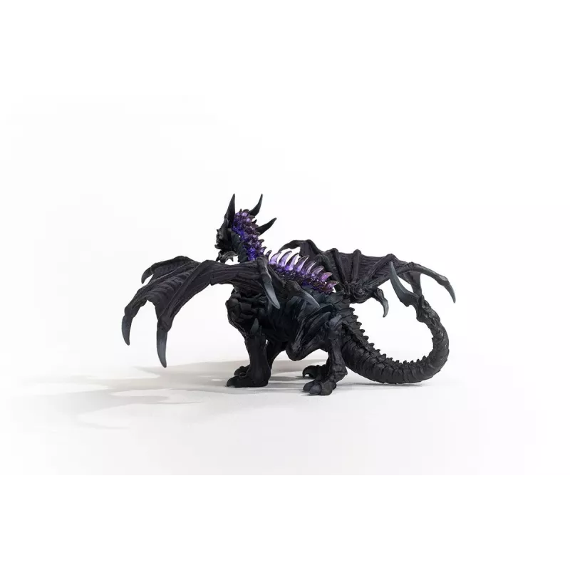 Brinquedo Schleich ELDRADOR CREATURES dragão das sombras preto roxo 70152