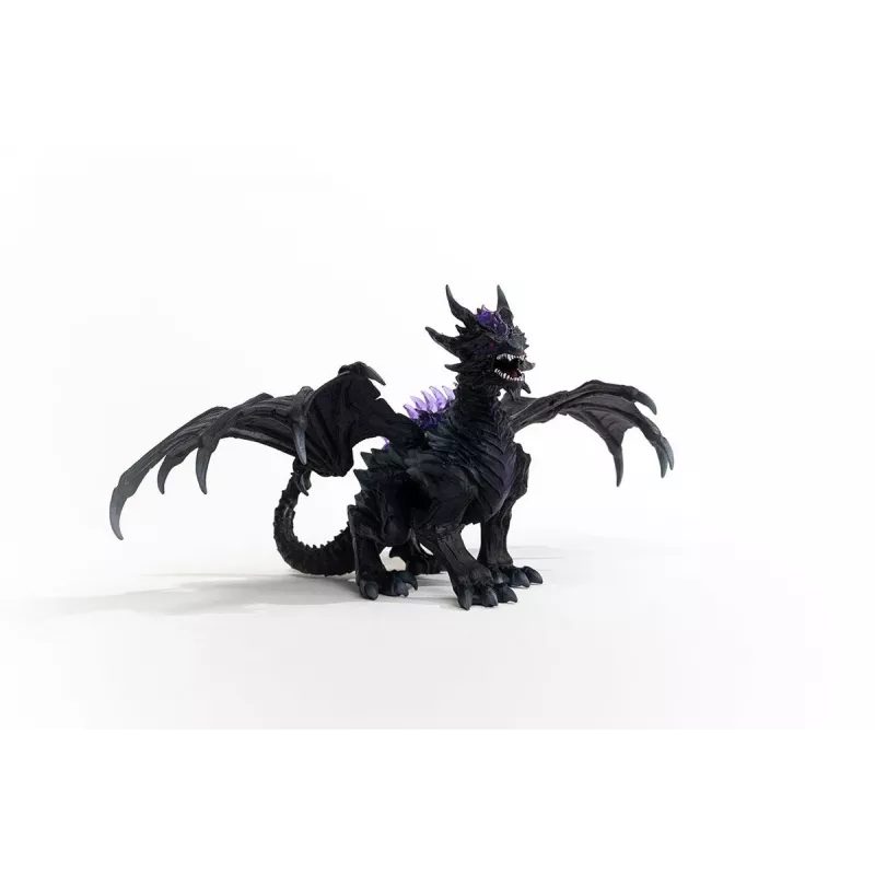 Brinquedo Schleich ELDRADOR CREATURES dragão das sombras preto roxo 70152