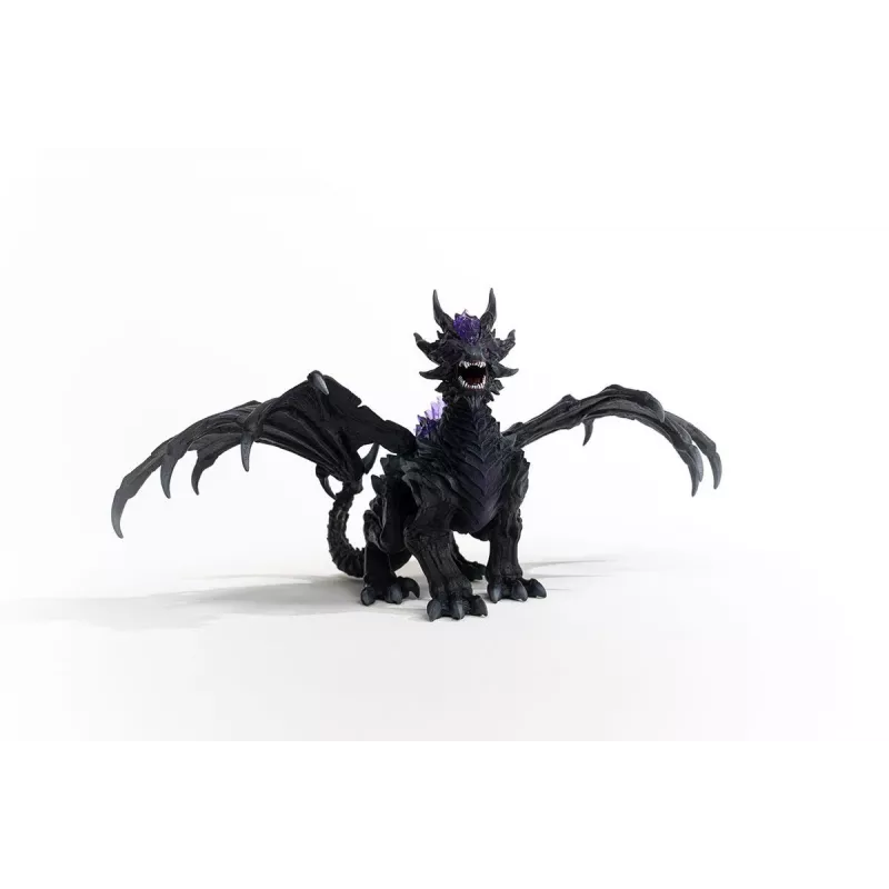 Brinquedo Schleich ELDRADOR CREATURES dragão das sombras preto roxo 70152