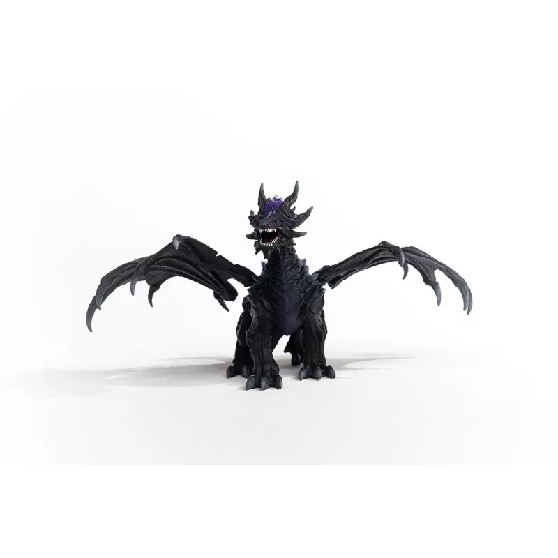 Brinquedo Schleich ELDRADOR CREATURES dragão das sombras preto roxo 70152
