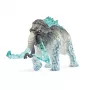 Figura de brincar Schleich mamute do gelo modelo 70829, figura de animal de coleção detalhada