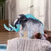 Figura de brincar Schleich mamute do gelo modelo 70829, figura de animal de coleção detalhada