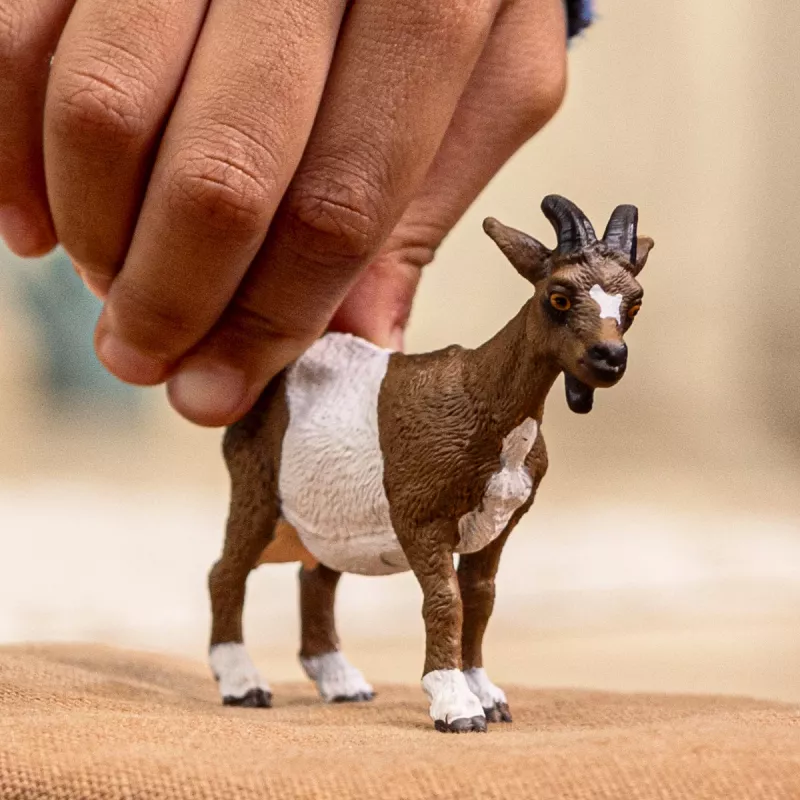schleich FARM WORLD cabra, 3 ano(s), quinta, animais da quinta / brinquedo de quinta, multicolor