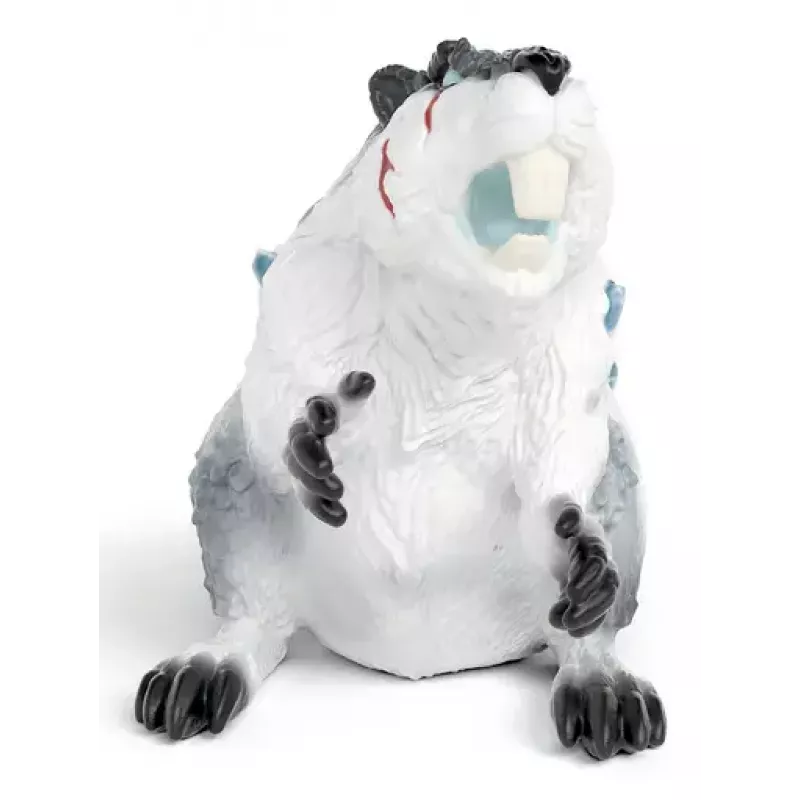 Schleich ELDRADOR CREATURES roedor de gelo, figura de coleção, cinzento e branco, para crianças a partir dos 7 anos