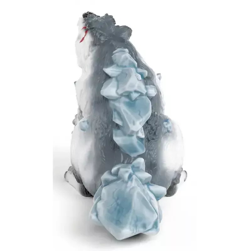 Schleich ELDRADOR CREATURES roedor de gelo, figura de coleção, cinzento e branco, para crianças a partir dos 7 anos