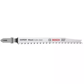Bosch EXPERT ‘WOOD 2-SIDE CLEAN’ T 308 B lâmina de serra de recortar em aço carbono (HCS) 25 unidades