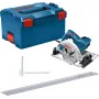 Bosch GKS 55+ GCE + FSN 1400 16,5 cm preto, azul 4700 rpm 1350 W