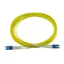 BlueOptics LRCABLE50M-BO LC-UPC/LC-UPC Cabo patch de fibra monomodo, 50 m, bege
