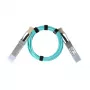 Cabo de fibra ótica InfiniBand BlueOptics MFS1S00-V015E-BO — QSFP56 para QSFP56, 15 m, laranja