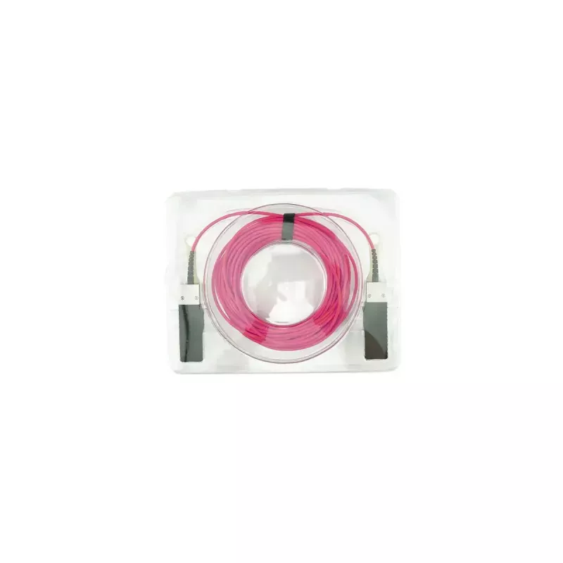 Cabo AOC InfiniBand/fibra ótica BlueOptics QSFP56–QSFP56 7 m (rosa)