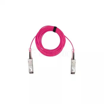 Cabo AOC InfiniBand/fibra ótica BlueOptics QSFP56–QSFP56 7 m (rosa)