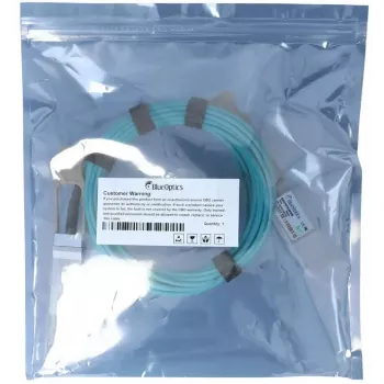 Cabo de fibra ótica BlueOptics P06153-B22-BO QSFP56–QSFP56, 5 m, laranja